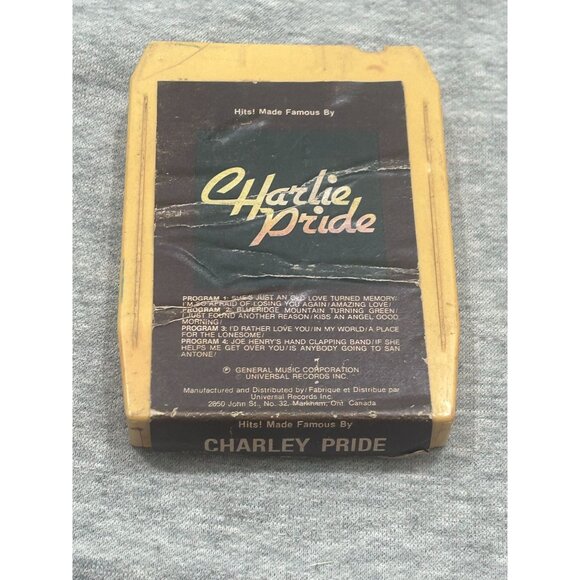Charley Pride Famous Hits Sung By Cover Band Audio Cassette Tape 1979 - Picture 1 of 6